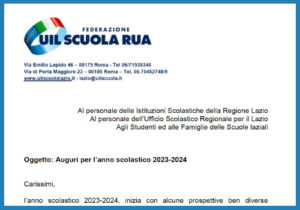 Scopri di più sull'articolo Auguri per l’anno scolastico 2023-2024