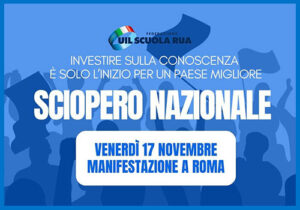 Scopri di più sull'articolo Sciopero Nazionale – 10 Buone ragioni per lo Sciopero – Venerdì 17 Novembre Roma